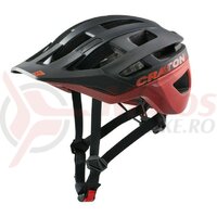 Casca bicicleta Cratoni AllRace (MTB) black/red matt
