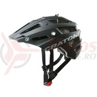 Casca bicicleta Cratoni AllTrack (MTB) black rubber
