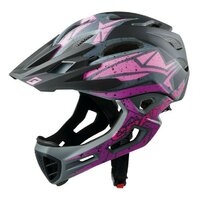 Casca bicicleta Cratoni C-Maniac Pro (MTB) black/pink/lilac matt