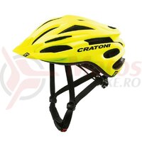 Casca bicicleta Cratoni Pacer (MTB) neon yellow matt