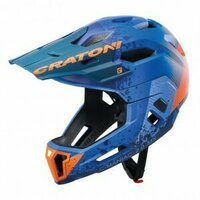 Casca Cratoni C-Maniac 2.0MX (MTB) BLUE/ORANGE MATT