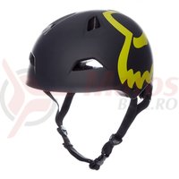 Casca Fox Flight Eyecon Hardshell helmet blk/ylw