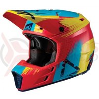 Casca Leatt Helmet GPX 3.5 V19.1 red/lime dot + ece