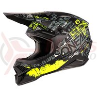 Casca O'Neal 3SRS Ride black/neon yellow