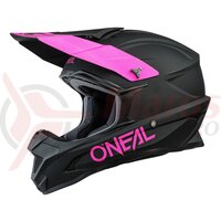 Casca Oneal 1SRS Helmet Solid Black/Pink