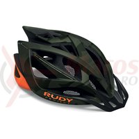 Casca Rudy Project Airstorm MTB olive green/orange camo