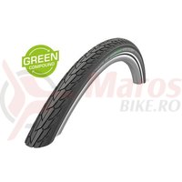 Cauciuc Schwalbe Road Cruiser K-Guard TwinSkin 28x1.40 - 37x622 B/B+RT HS484 GREEN 50EPI