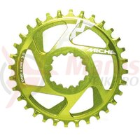 Foaie angrenaj Miche MTB XM SR One x Dir 6mm Offset 30T, auriu, 11V