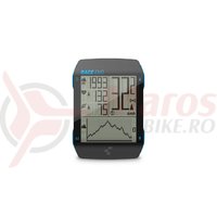 Ciclocomputer CUBE Computer RACE EVO black´n´blue metallic