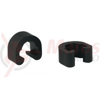 Cleme plastic negre pentru cabluri si conducte