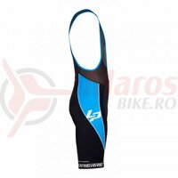 Colanti scurti cu bretele Lapierre Cuissard Road Blue