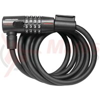 Lant antifurt TRELOCK Combination Spiral Cable Lock SK 312 CODE