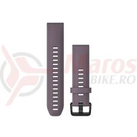 Curea Garmin Quickfit 20 Silicon Purple Storm Fenix 5S, 6S