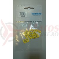 Custom fit temperature sticker yellow 250mmx150mm