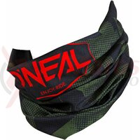 Esarfa O'Neal Neckwarmer Matrix negru/verde