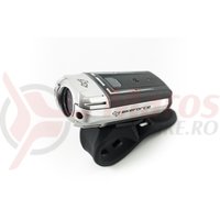 Far Bikeforce 4 functii 300 lumeni USB negru/gri