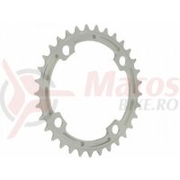 Foaie angrenaj  E-THIRTEEN Chainring GUIDERING 38T (4mm)  Silver Bullet Anodised