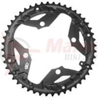 Foaie Shimano FC-M430-8 44T otel negra pentru chainguard