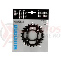 Foaie Shimano FC-M522 24T-AE neagra cu protectie