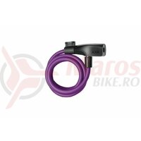 Incuietoare cablu AXA Resolute 120/8 - Royal Purple