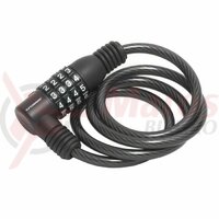 Incuietoare cablu CROSSER CL-369 12x900mm - Negru