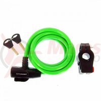 Incuietoare cablu CROSSER CL-823 10x1800mm - Verde