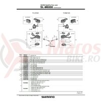 Indicator unit Shimano SL-M6000 dreapta