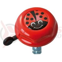Sonerie copii lady bug Doming Label red 55mm