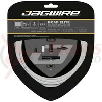 Kit bowden frana Jagwire Elite Race (SCK051) CSX / STS-EL, alb, 2200mm (include toate piesele necesare montarii)