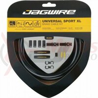 Kit bowden frana Jagwire Universal Sport XL (UCK800) diam.5mm CGX-SL, negru, 3500mm (include toate piesele necesare montarii)AM