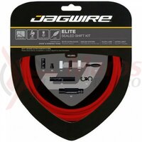 Kit bowden schimbator Jagwire Elite (SCK002) XEX / STS-EL, rosu, 3200mm (include toate piesele necesare montarii)