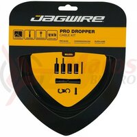 Kit bowden si cablu Jagwire Pro Dropper (PCK600) Flex-SL / STR Pro polished, negru, 1700mm/2000mm (include toate piesele necesare montarii) AM