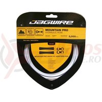 Kit conducta hidraulica Jagwire Mountain Pro (HBK402) Kevlar alb 3000mm