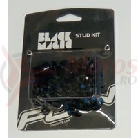 Kit pentru pedale Funn Black Magic (32 cuie schimbabile negre, cheie 4mm)