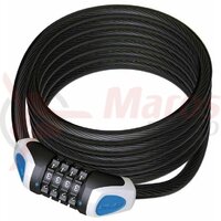 Lacat spiral cu cifru XLC RonaldBiggs 15mm/1850mm