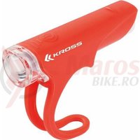 Lampa fata Kross Silky 1 LED 3 functii red