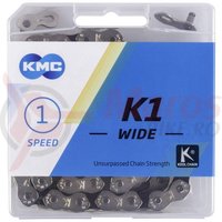 Lant KMC K1 Wide Silver/Black
