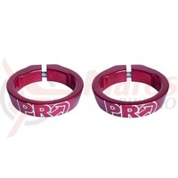 Lock ring PRO anodized alloy red