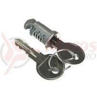 Lock with a key for coupling carreir Peruzzo