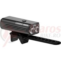 Lumina fata Macro Drive 1300 LM, 3 solid modes and 1 flash mode black/hi gloss