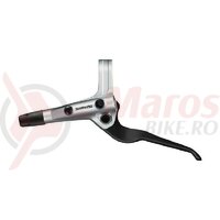 Maneta de frana Shimano BL-MT402-3A, stanga, hidraulica, argintiu