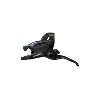 Maneta schimbator/frana Shimano ST-EF505-2L, stanga 2 vit, 1800mm, EZ-Fire plus, 3 degete, pt frana hidraulica, black