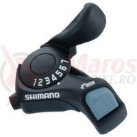 Maneta schimbator Shimano Tourney SL-TX30-7R, dreapta, 7V, cablu 2050mm, vrac