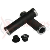 Mansoane BikeForce 130mm Lock-On gri-negru-gri