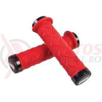 Mansoane Odi MTB X-Treme Lock-On 130mm bright red