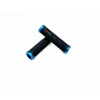 Mansoane Propalm HY-406EP, 128mm, cu lock-on aluminiu albastre, negre/albastre, AM