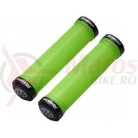 Mansoane Reverse Spin Lock-On 30 mm verde/negru