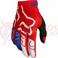 Manusi 180 Skew Gloves - rosu/alb/albastru