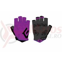 Manusi Ciclism Spirea Purple - Negru