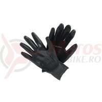 Manusi cu degete, size 9, W. 6 PCS, negru